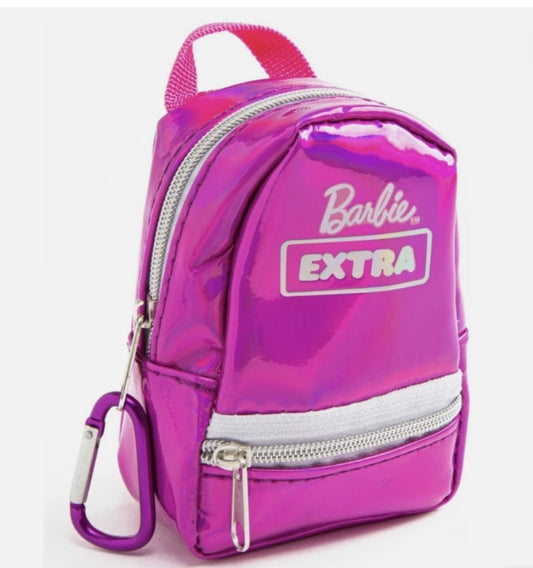 Barbie Extra Mini Backpack Stationery Surprise Set – Purple or Yellow
