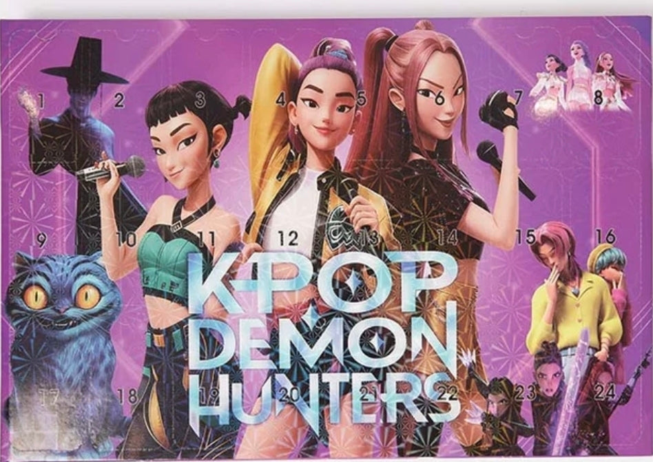 K-Pop Demon Hunters Advent Calendar – 24 Mini Figure Surprises
