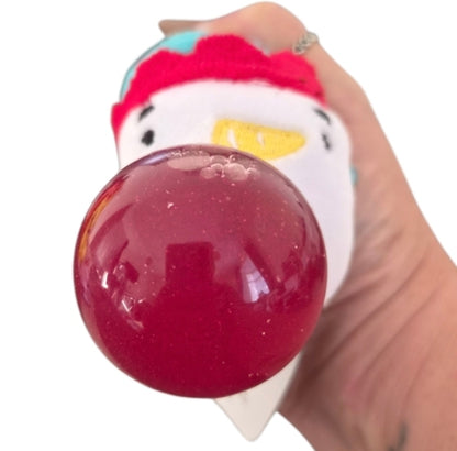 Christmas Plush Glitter Squishy Toy – Santa, Elf, Reindeer or Snowman