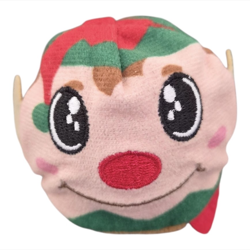 Christmas Plush Glitter Squishy Toy – Santa, Elf, Reindeer or Snowman