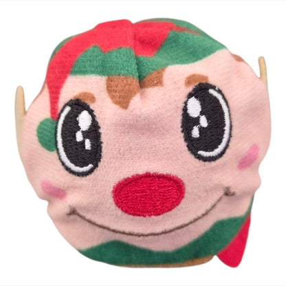 Christmas Plush Glitter Squishy Toy – Santa, Elf, Reindeer or Snowman