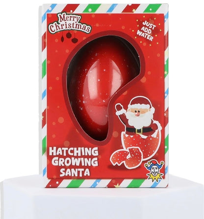 Christmas Santa Hatching Egg – Water-Activated Growing Toy