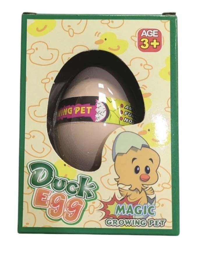 Duck Egg Magic Growing Pet – Hatch & Grow Toy, Ages 3+