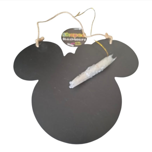 Disney | Mickey Mouse Shaped Hanging Blackboard with Chalk