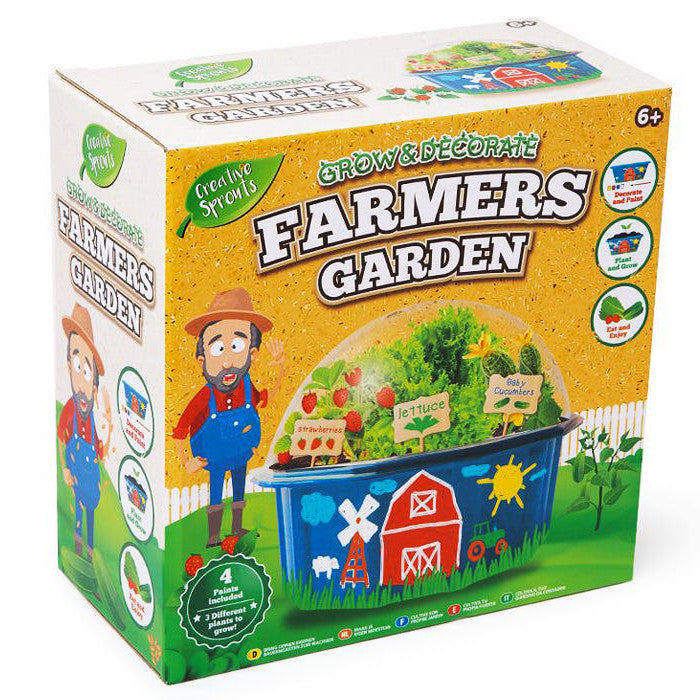 Creative Sprouts Farmers Garden Grow & Decorate