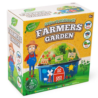 Creative Sprouts Farmers Garden Grow & Decorate