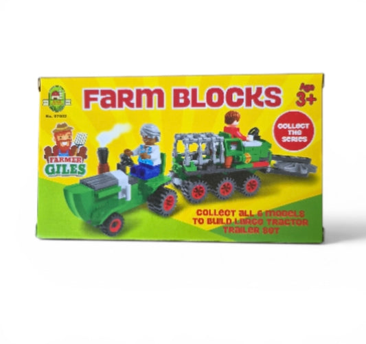 Farmer Giles Farm Blocks 2-in-1 Building Set | 39 Pieces
