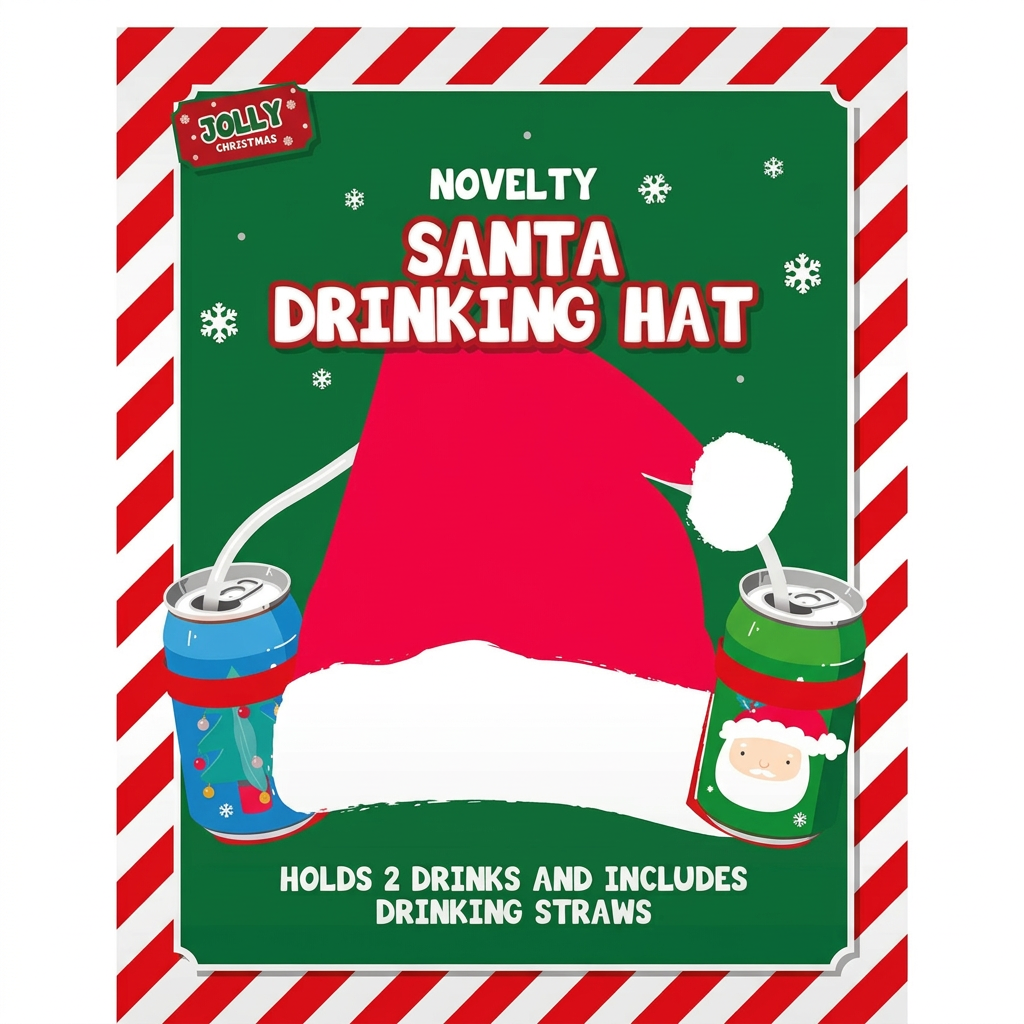 Santa hat packaging cleanup